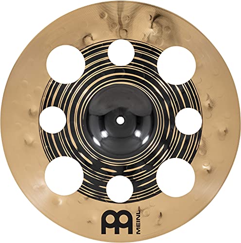 Meinl Cymbals Classics Custom Dual 16" Prullenbak Crash Cymbal met gaten, donkere en briljante afwerking - Made in Germany - voor Rock, Metal en Fusion, 2 jaar garantie, (CC16DUTRC) - Image 3