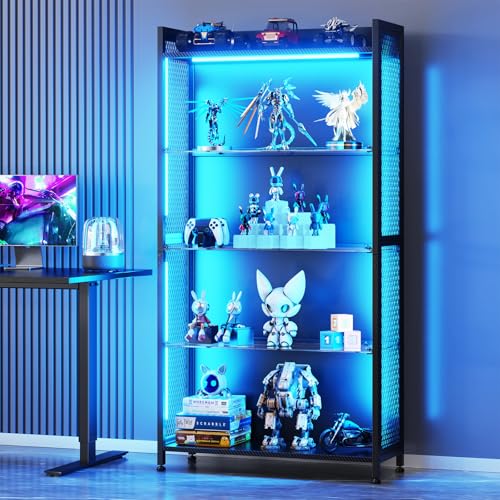 AODK Display Case with RGB LED Lights