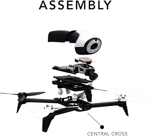 Miniatura 3 de MaximalPower Cruz central de repuesto para Parrot Bebop 2 Drone Quadcopter piezas de repuesto (cruz central x1)