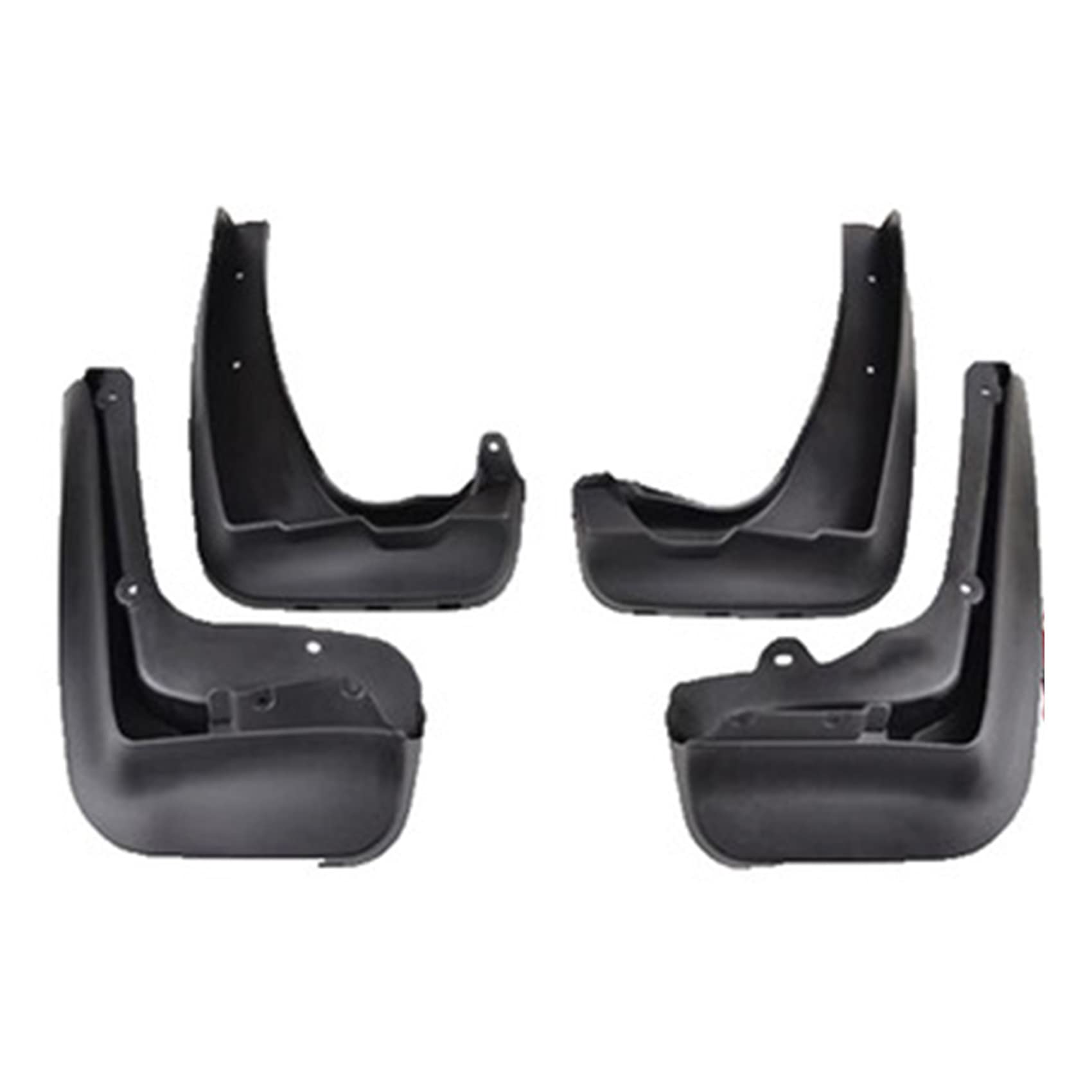4 Pezzi Set Paraspruzzi Auto Parafanghi Guardia Kit per B-MW 3 Series F30 F35 2013-2019, Anteriore Posteriore Parafango Protezione Car Accessorio Protettivo Decorativo con vite