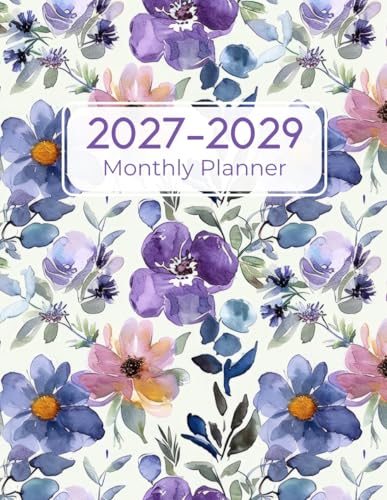 2027-2029 Monthly Planner: 3 Year From January 2027 To December 2029 image 2
