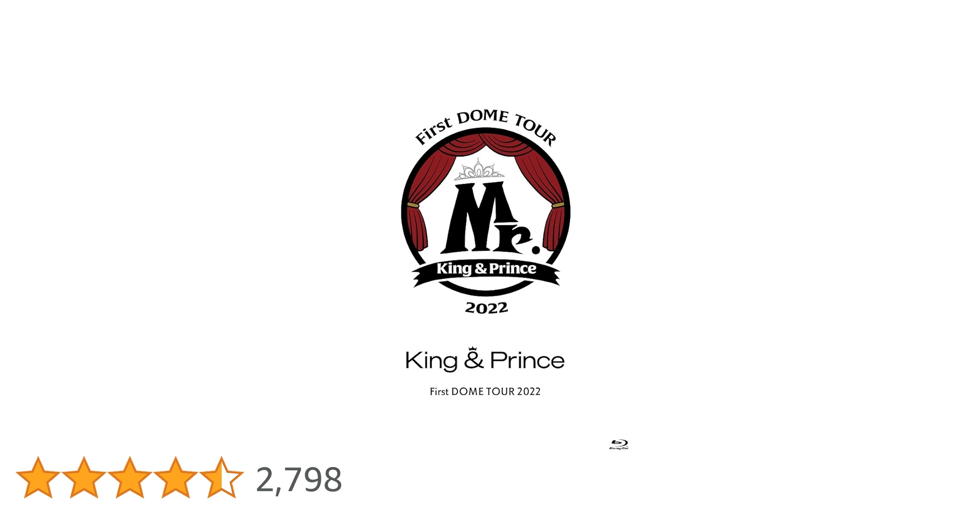 【新品】King & Prince First DOME TOUR Mr. Amazon.co.jp: King & Prince First DOME TOUR 2022 〜Mr