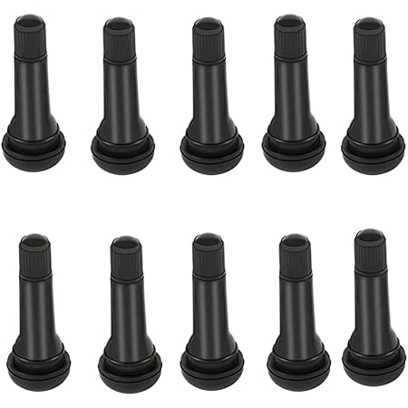 Parliky Reifenventile 10 Stück - Gummiventile Für ATV Motorrad Tubeless