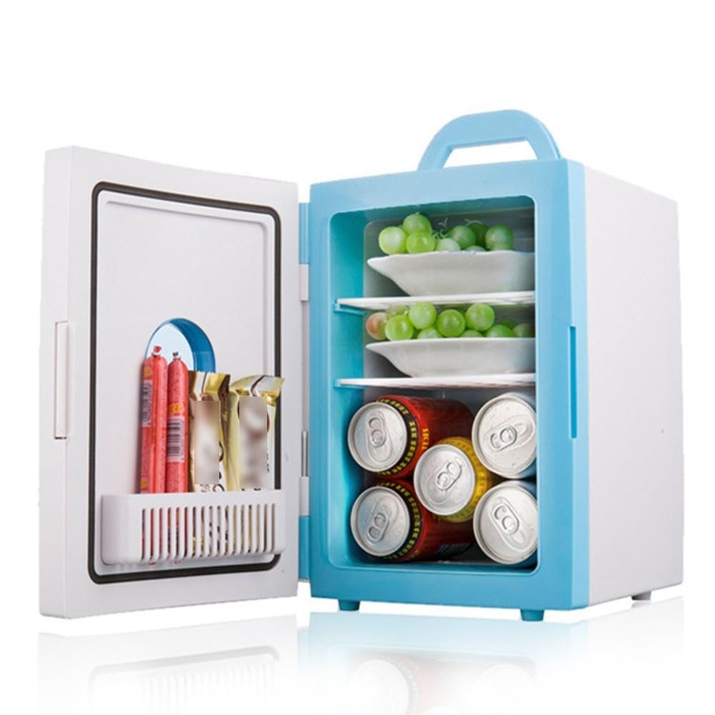 10L Mini Frigo Con Finestra, Freddo/Caldo Per Auto E Casa AC/DC
