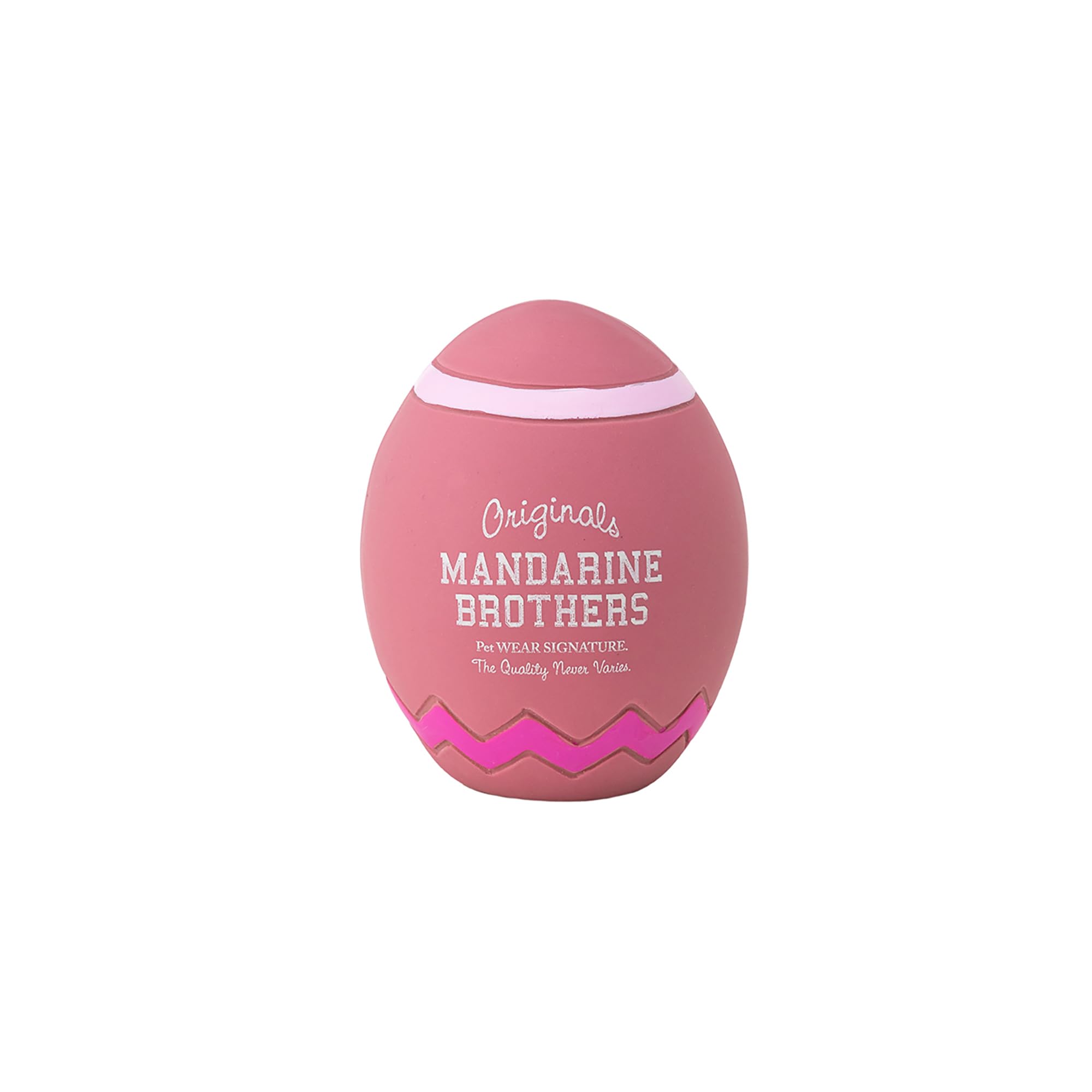 MANDARINE BROTHERS マンダリンブラザーズ LATEX EGG TOY ラテックスエッグトイ (SMOKE PINK)