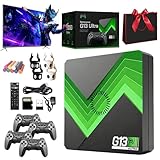 HOPASRISEE 2026 New Retrowave G13 Ultra 100,000 Games, 4K G13 Ultra Konsole with Wireless Controllers, Plug in Games Console for TV, Reliving Childhood Memories(256G-100000-4 Controller)