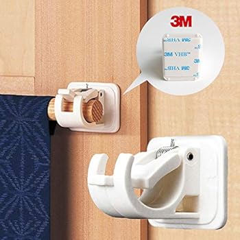 adhesive for curtain rod