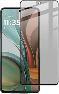 Película de vidro temperado privacidade anti espionagem compatível c