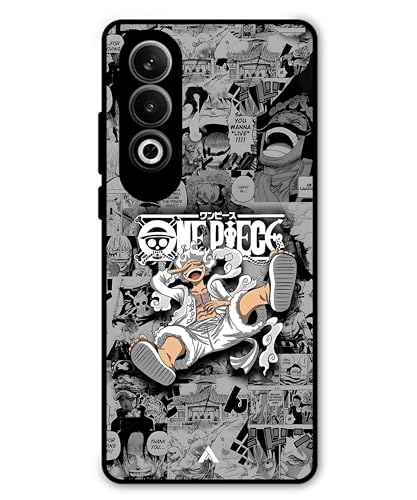 Image of Premium Anime 2 Case for Oneplus Nord CE 4 (Glossy Finish) Soft-Touch Metal TPU Back Cover, Shockproof, Designer, Aesthetic Mobile Phone Case