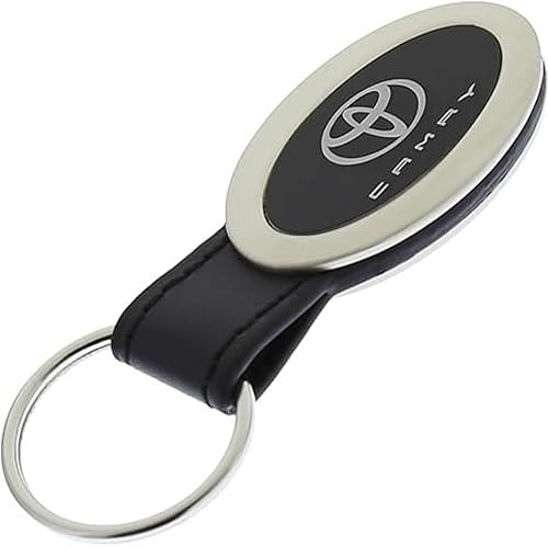 Miniatura 3 de Au-Tomotive Gold, INC. - Llavero de metal de estilo ovalado para Toyota Camry