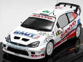 イクソ 1/43 フォード・フォーカス RS 07 WRC 08 ラリー・フィンランド ♯20 M.Rantane 完成品 イクソ 1/43 フォード フォーカス RS 07 WRC 2008 ラリー