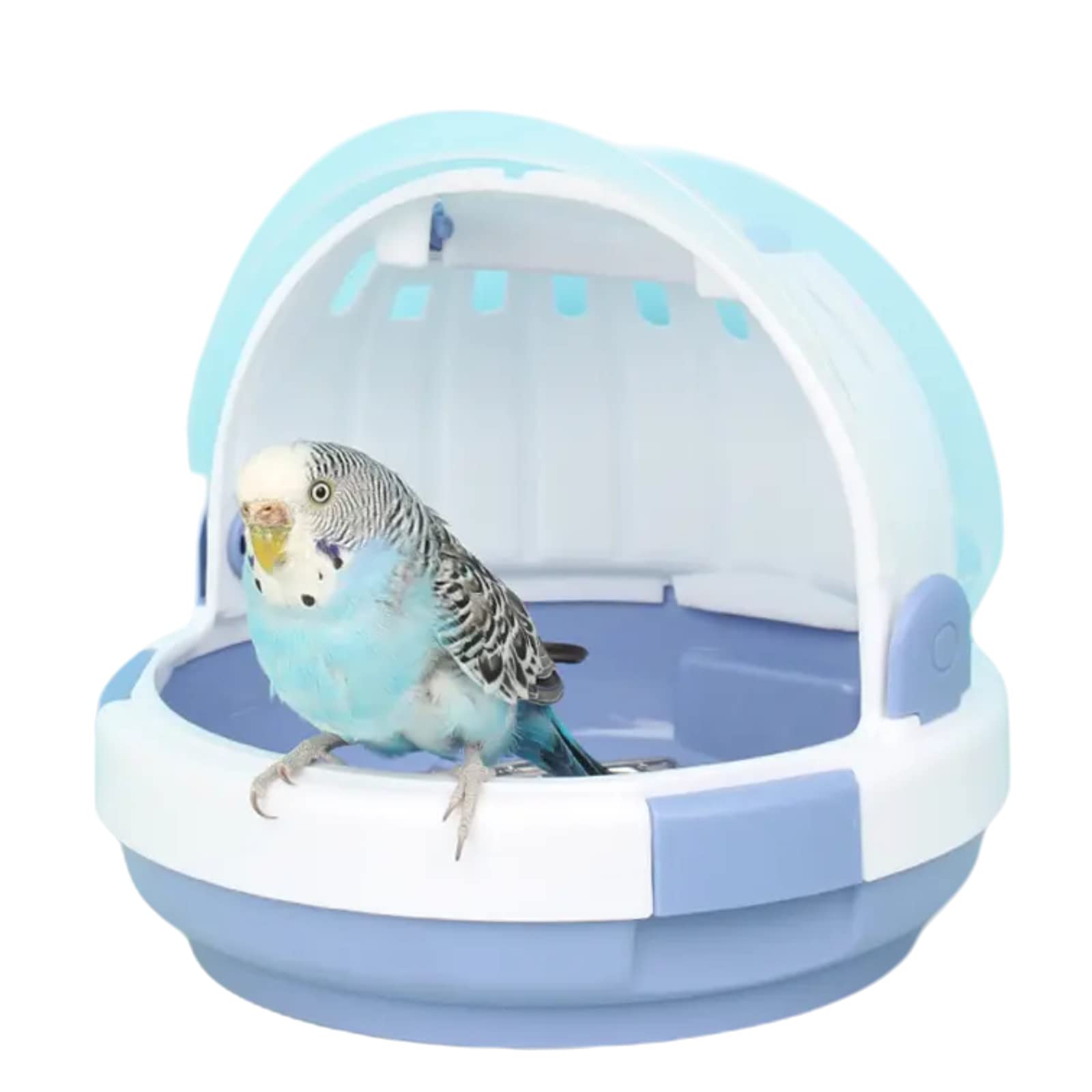 Bird Carrier with Handle - Parrot Carrier Lightweight Portable Pets Suitcase Transparent Breathable Cage for Small and Medium Birds Parrots Parakeet