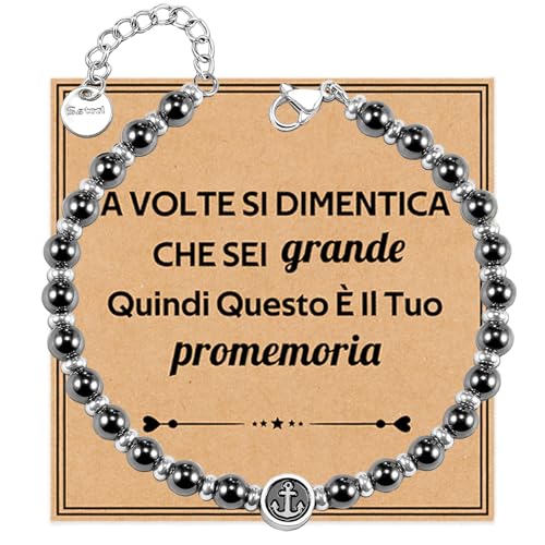 FANCIBAND Men's Stainless Steel Double Anchor Adjustable Adjustable Bracelet Lucky Man Gift for Husband Boyfriend Brother, Stainless Steel, Not applicable