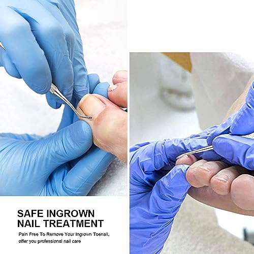Stainless Steel Toe Nail Clipper,3Pcs Include Nail Clipper/Nipper&Pedicure Tool&Nail Straightener Tool,Nail Cutterset for Women/Man - Image 3