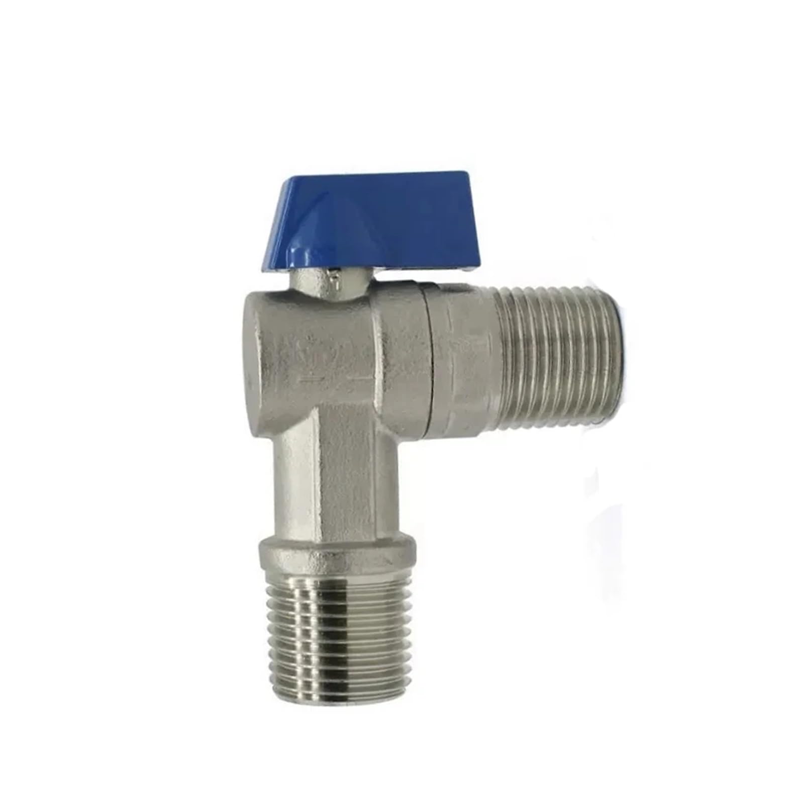 DEBLAN Zawór kulowy 1/5.1 cm B-S-P-T Adapter 12 mm Sprzęt Zawór kątowy klasy sanitarnej (typ 2)