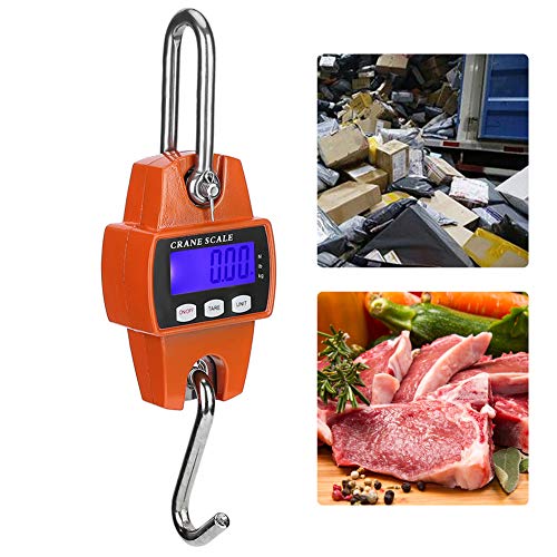 Báscula colgante digital mini 300 kg LCD miniatura 6