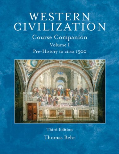 Amazon.com: Western Civilization Course Companion, Volume 1 (3rd ...