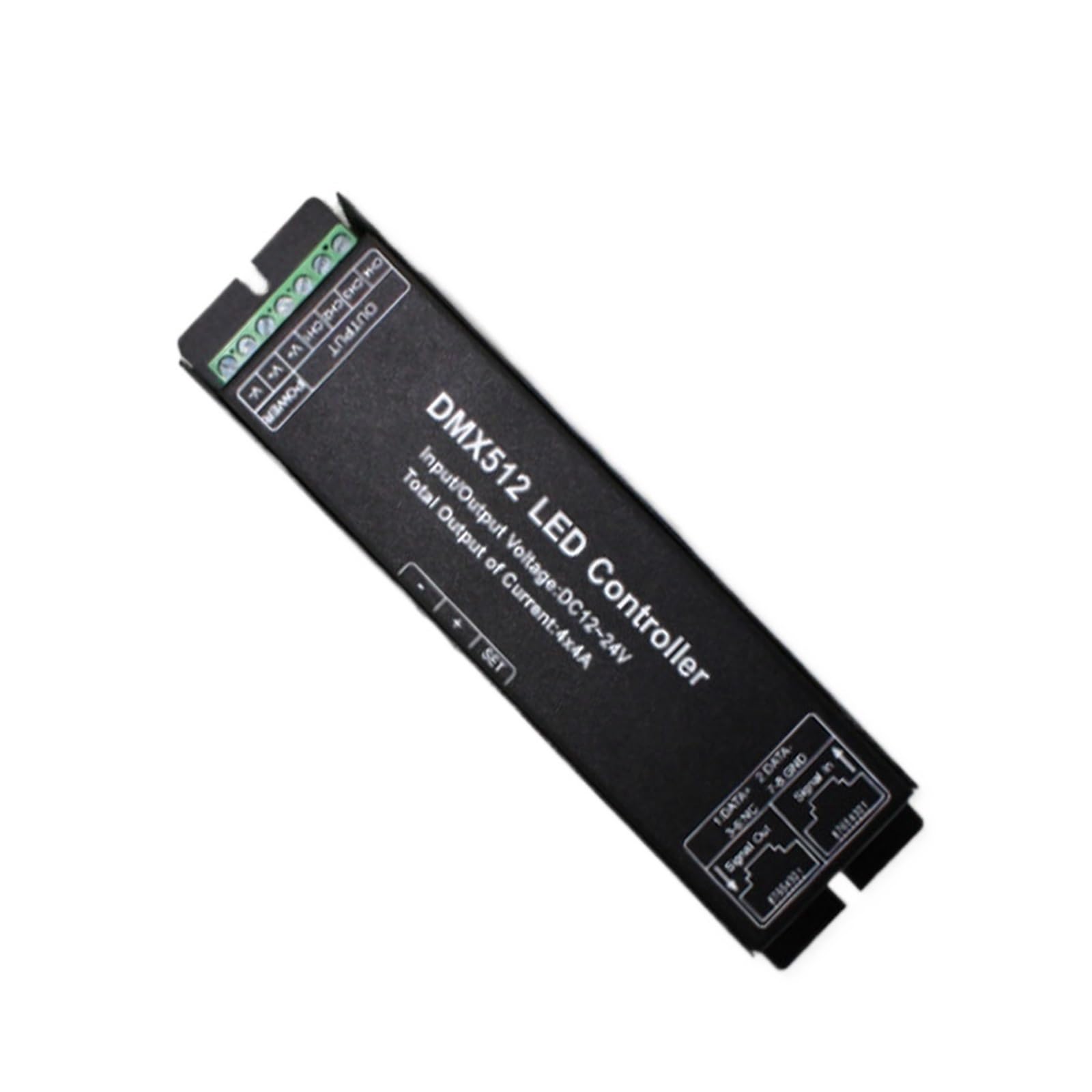 Décodeur DMX512 barre longue DC12-24V et contrôleur PWM 4CH pour ruban LED