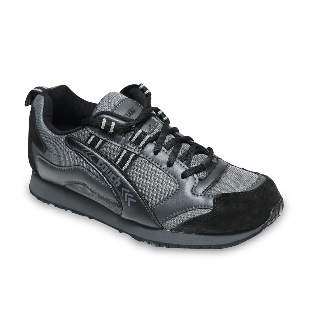 Lakhani Comfortable Grey Black Running/Walking/Jogging/Lifestyle/Casual Sports Shoes for Men (B08YXTZBJ8) Amazon Price History, Amazon Price Tracker