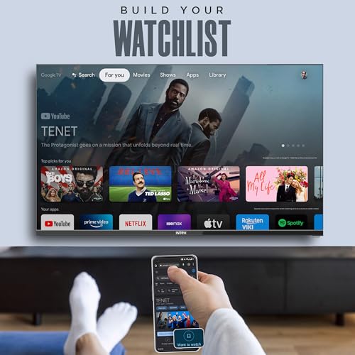 Image of Intex 43 Inch Full HD Google Smart TV with Voice Assistant & Bezel-Less Design | LED-GFV4307 | Voice Assistant, Bezel-Less Design