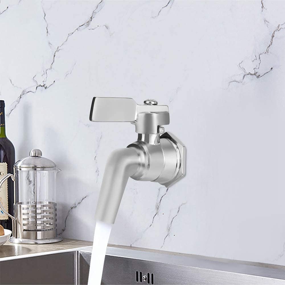 Grifo de cerveza ajustable de acero inoxidable Healthy Tap para Homebrew Barrel Wine Beverage Dispenser 200PSI