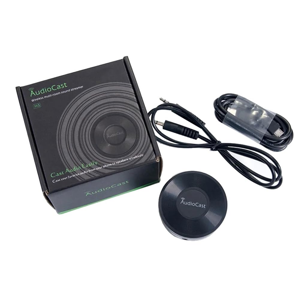 Wireless WiFi Musica Audio Streamer Ricevitore Audiocast Ieast Play M5 DLNA per Airplay Adattatore Audio Streaming Multi Stanza