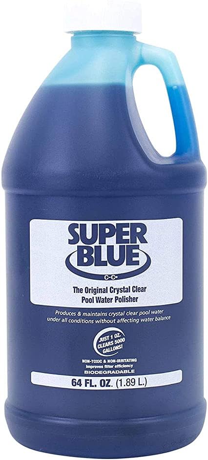 71205-SP-02BX Super Blue Pool Clarifier, 64-Ounces (Packaging May Vary)