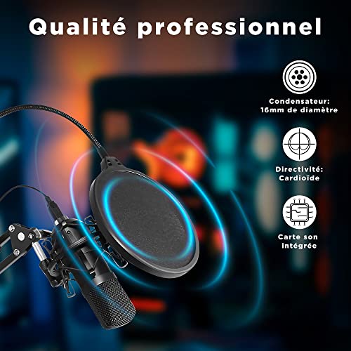 Microphone anti-vibrations T’NB Influence pack complet de studio - 4