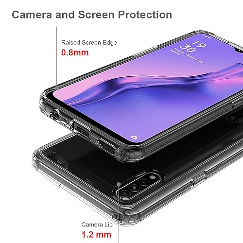 Coque Oppo A31 transparente anti-choc : protégez votre dos des rayures - 3