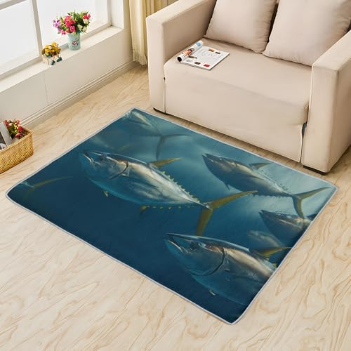 Tapete Decorativo Efvrysm 91x61 cm, Bajo Pelo, Antideslizante miniatura 4