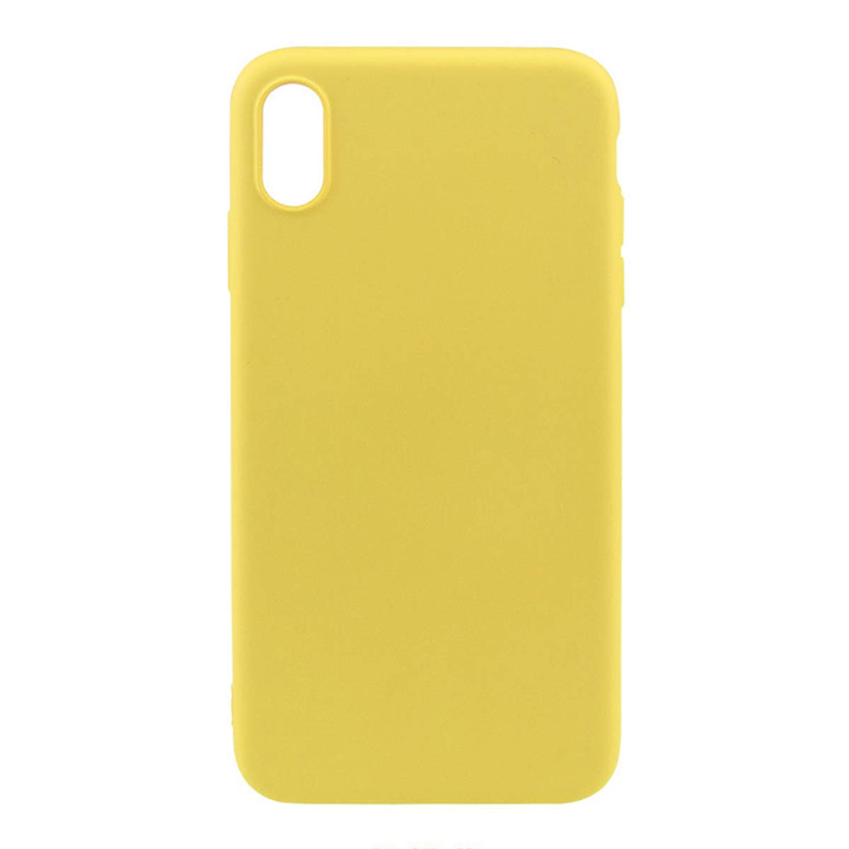 for iPhone 11 Case, Anuck Anti-Slip Liquid Silicone Gel Rubber Bumper Case with Soft Microfiber Lining Cushion Slim Hard Shell Shockproof Protective Case Cover for Apple iPhone 11 6.1" (Yellow)