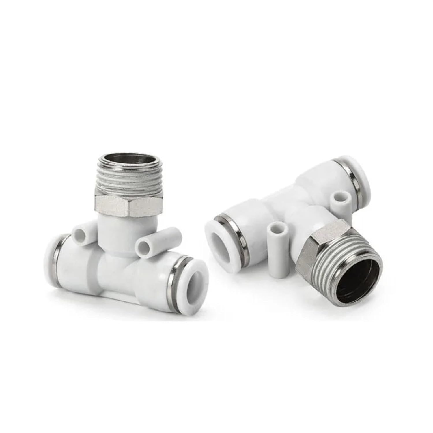 Pneumatic Threaded Connector Premium PB Pipe Fittings Push to Connect Hose 6mm8mm10mm12mm BSPT 1/4 1/8 1/2 Thread Pneumatic Part (Color : 12-01, Size : PB)