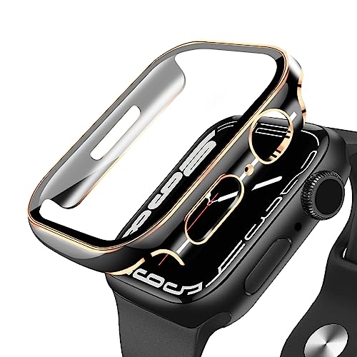 ANYOI Ή Apple Watch P[X Series SE3/SE2/SE/6/5/4 40mm ی AbvEHb` Jo[ KXtB ̌^ bLH AbvEHb` P[X ϏՌ Apple Watch Jo[ Sʕی 