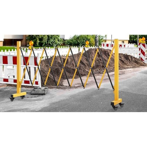 Barrière mobile extensible pliable pour contrôle de la circulation 250cm - 8