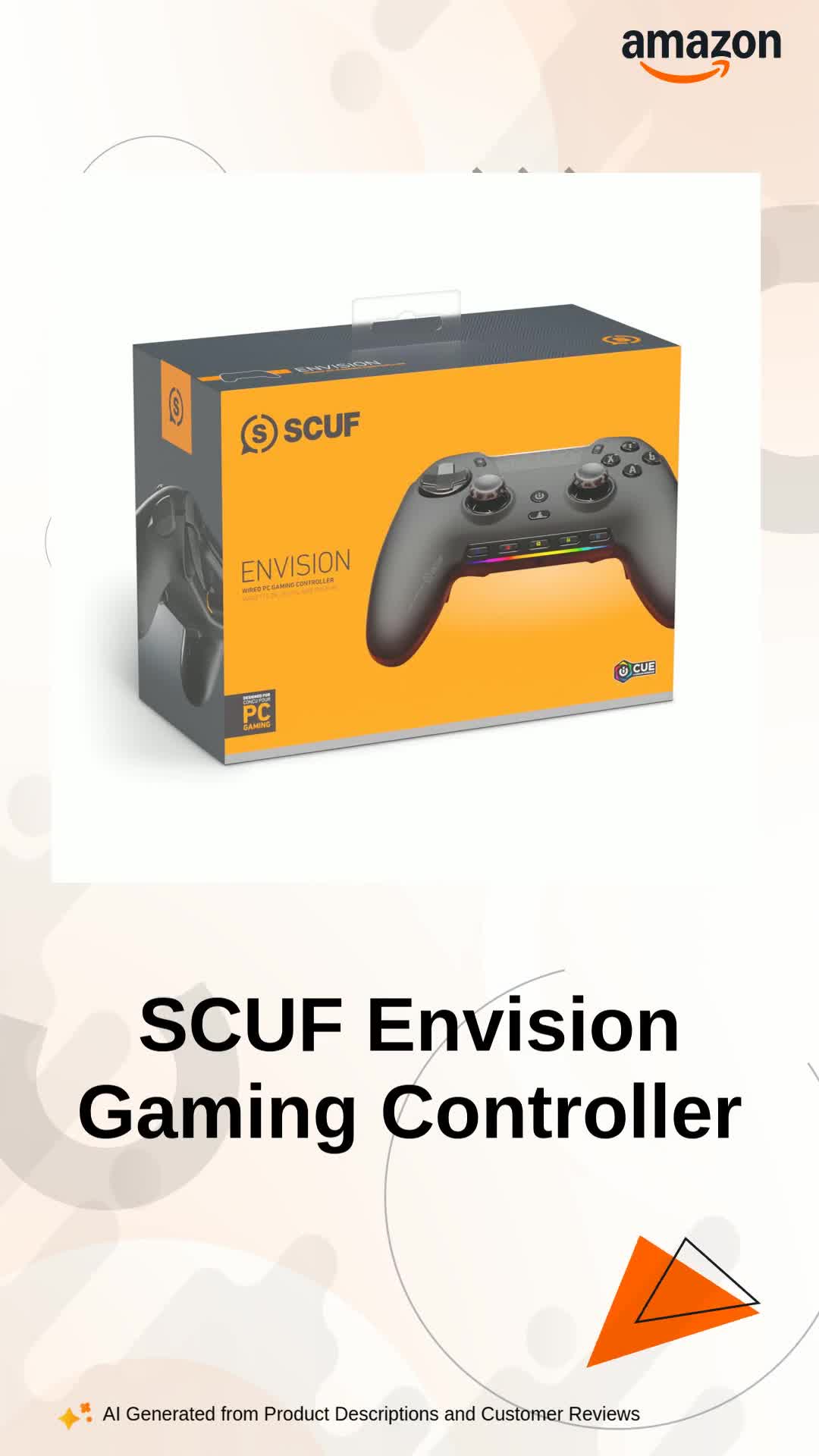 SCUF Envision Wired PC Gaming Controller