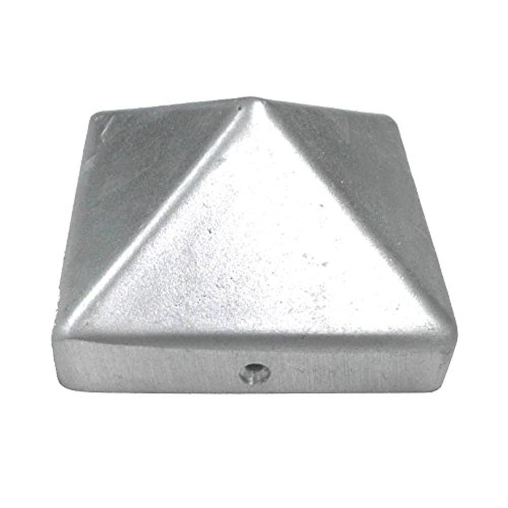 CONNEX HV4326 Post Cap Aluminium, 90 x 90 mm