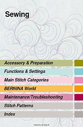 Bernina 820 B820 Sewing Machine COLOR COPY Reprint Of User's Guide Owners Manual Instructions Comb Bound