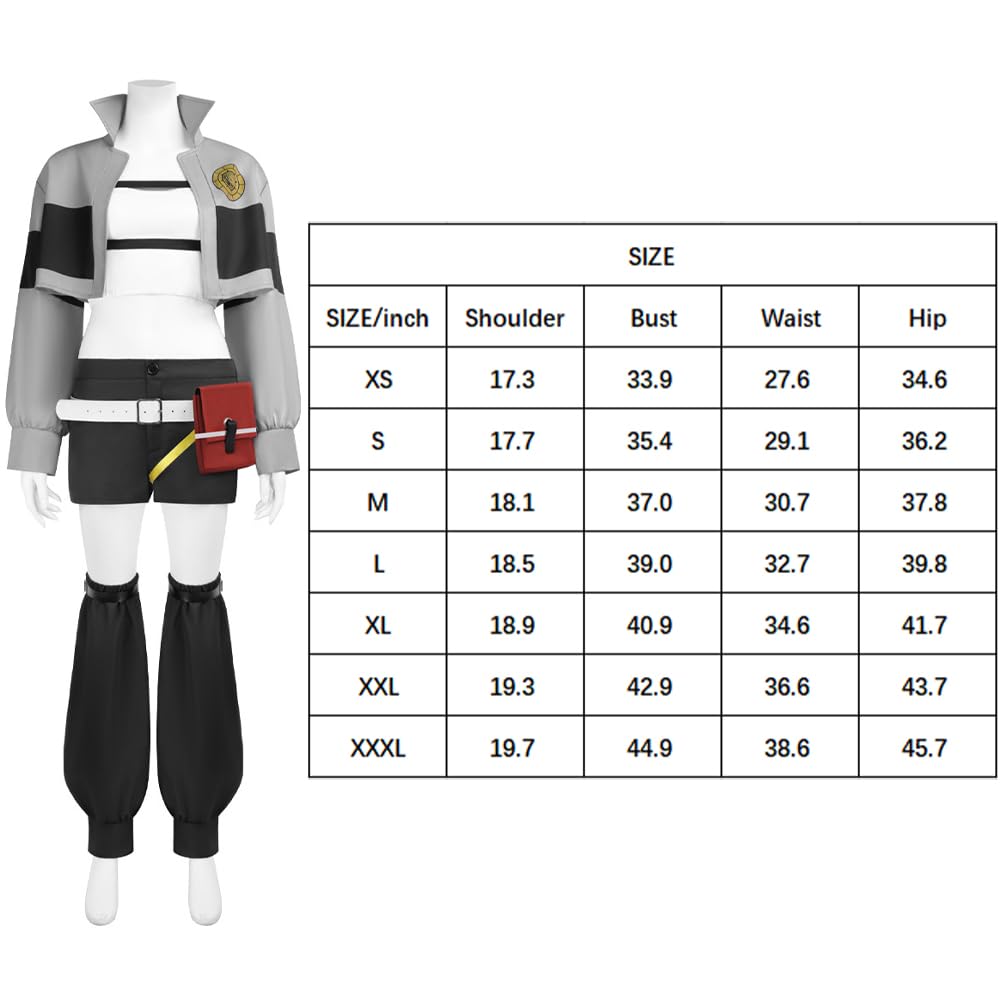 Riyo Reaper kostium cosplay, anime, cosplay, mundur, kurtka, strój, pełny zestaw, Halloween, Boże Narodzenie, przyjęcie, odgrywanie ról, przebranie