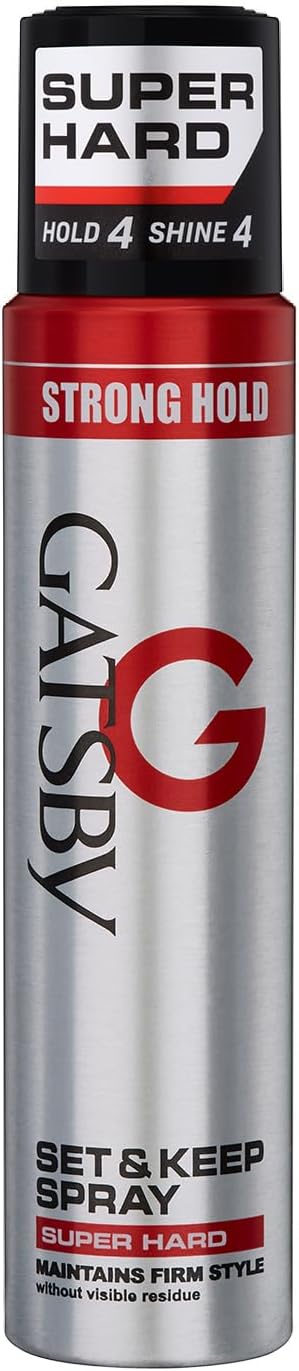 Set & Keep Spray Super Hard | Strong Setting Power For a Firm Style | 250ml