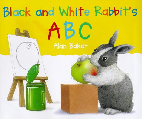 Black and White Rabbit's ABC (Little rabbit)