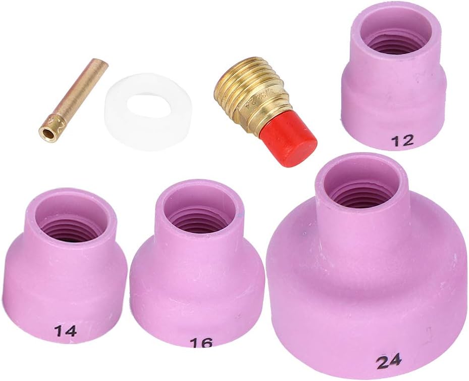 Snufeve Ceramic Welding Cup, 4Pcs TIG Welding Torch