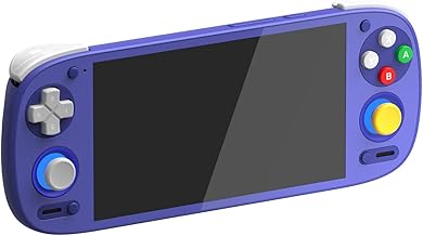 Retroid Pocket 5 Retro Handheld Game Console, 8+128G, 5.5-inch Touchscreen 1080p Portable Android Gaming Handheld with Adreno 650 GPU & WiFi 6/BT5.1, Snapdragon 865 Processor, Android 13 (GC)