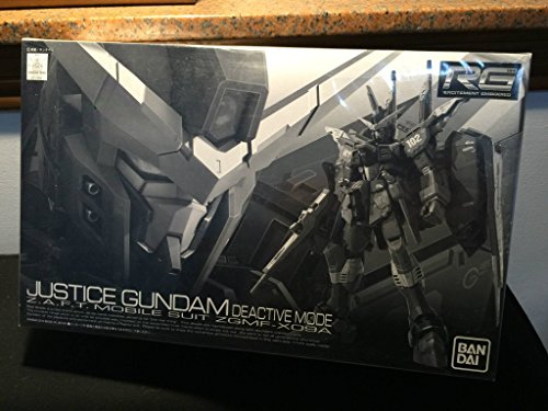 Gundam SEED RG 1/144 Justice Gundam De-Active Mode miniatura 1