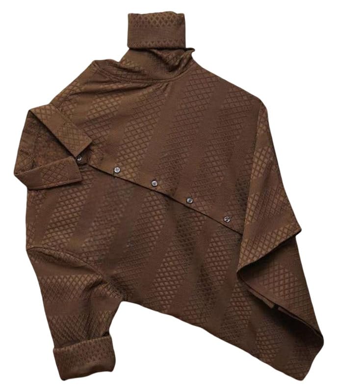 Image of TH BROTHER Men Casual Solid Collared Buttondown Shirt Comfortable Breathable Regular Fit Stylish Modern Daily Outfit