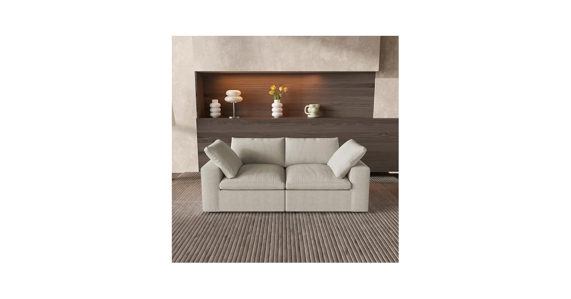 Amazon.com: WJShome Cloud Modular Sectional Sofa with Thick