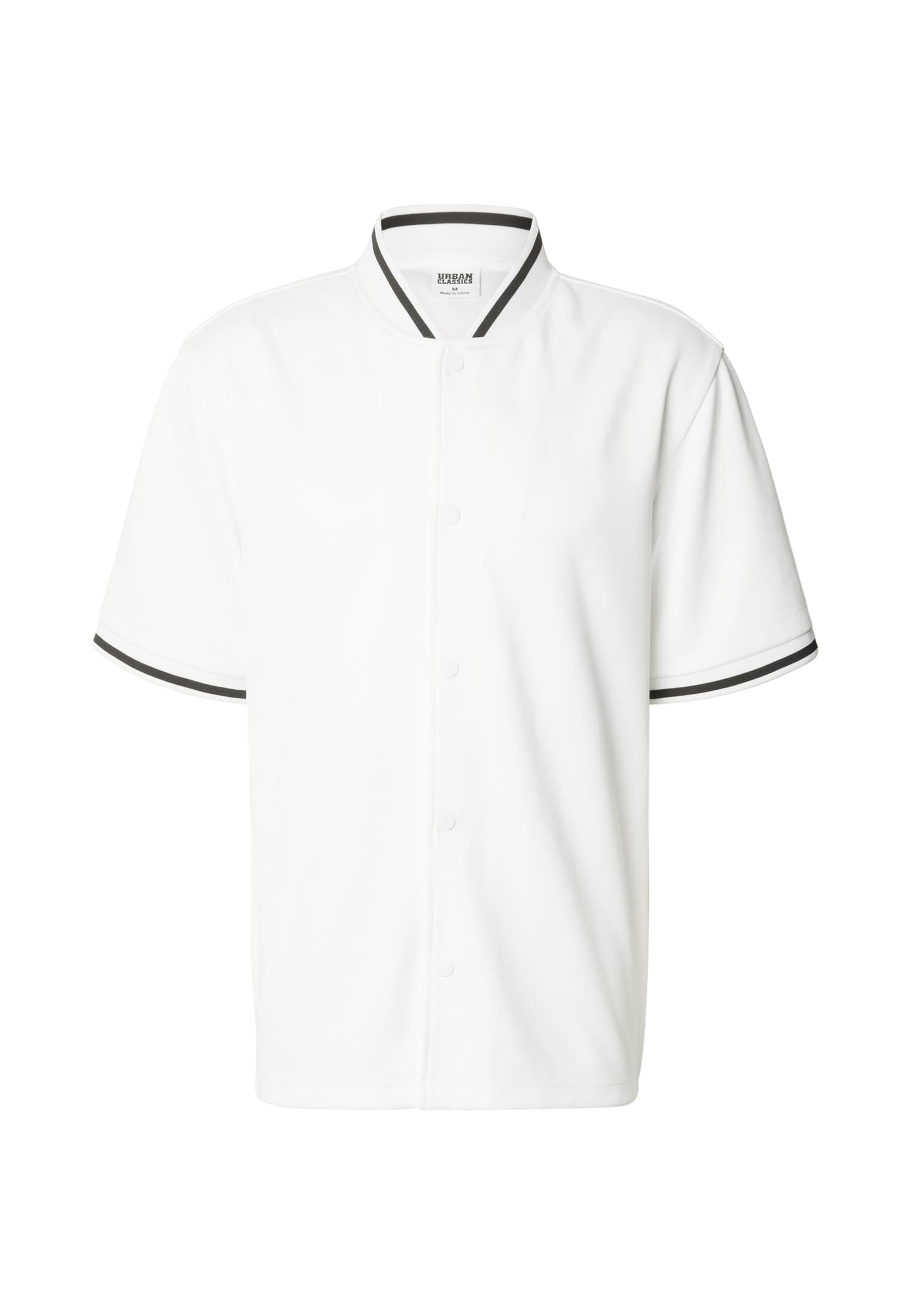 Urban Classics Tb8442-interlock Baseball Shirt Camicia/Blouse Uomo (Pacco da 1)