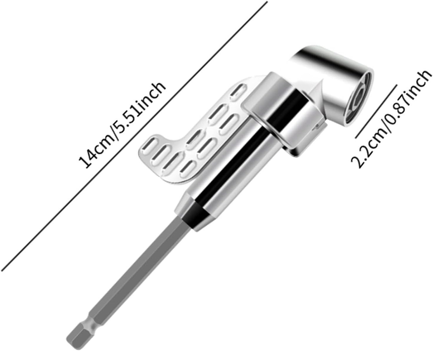 CALANDIS™ 105 Degree Right Angle Drill Adapter Sturdy Compact Right Angle Drill Socket | Home & Garden | Tools | Power Tools | Drill Bits