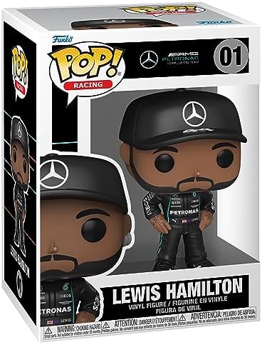 Pop Mercedes- Amg Petronas Formula One Team Lewis Hamilton Vinyl Figure