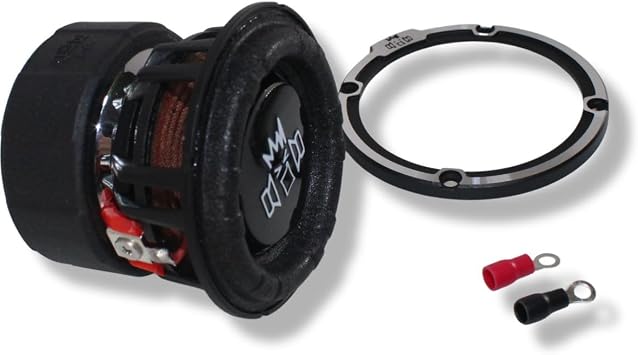 B2 Audio RIOT 2.5 Mini Woofer 2.5" 4 Ohm Loudspeaker 20W RMS Aluminum Basket