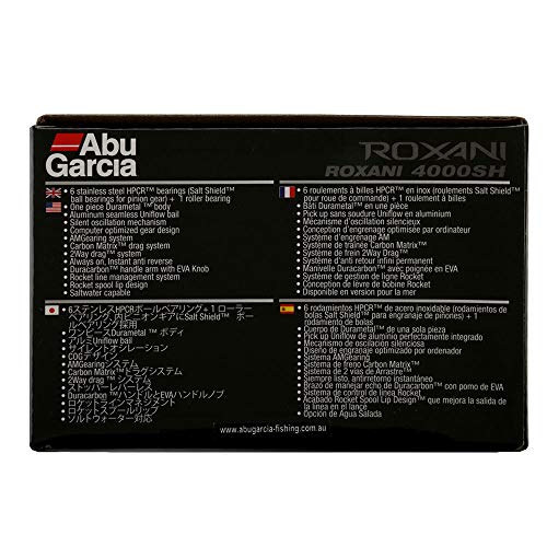 AbuGarcia (アブガルシア) ROXANI 4000SH ロキサーニ ハイギヤ ソルト対応 スピニングリール 8枚目
